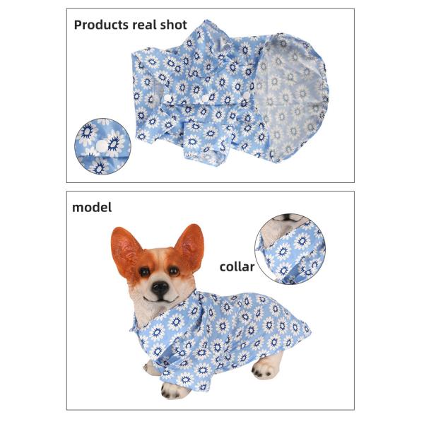 Breathable Fabrics Pets Wearing Clothes 24cm Small Dog Shirts