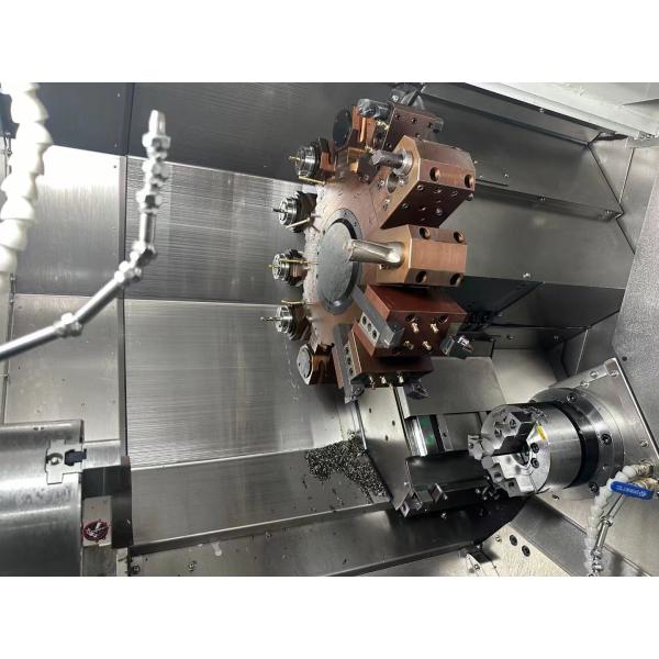 Automatic Multi Position Milling And Turning Machine Easy To Chip Removal