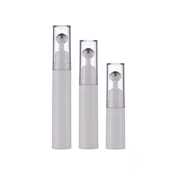 15ml 30ml airless bottle eye cream cosmetic packaging with roll up bottle