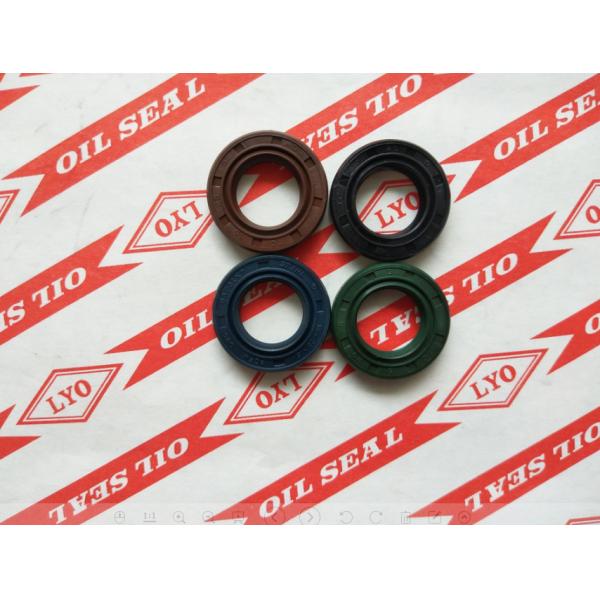 TC framework oil seal,model 15*25*5,NBR material,color is generally biack and brown.