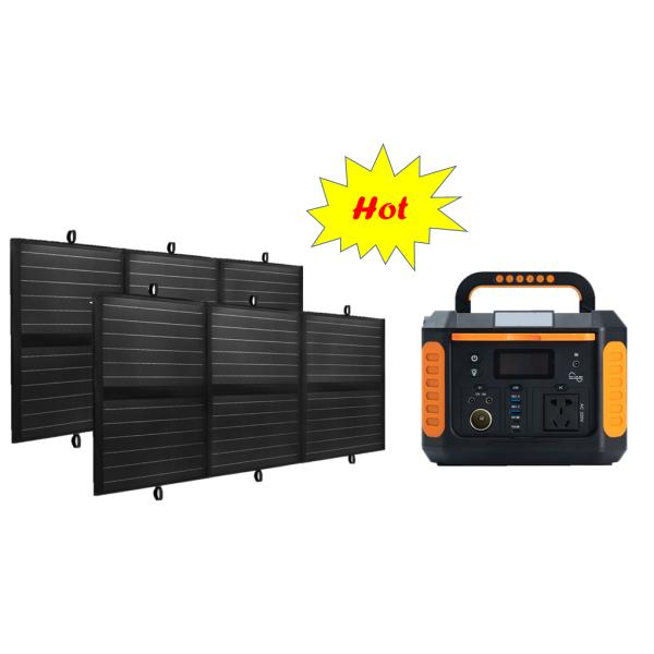 300w 2000w 110v Portable Solar Power Bank Longer Life Cycles