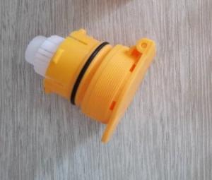 China Size S Plastic Vent Plug Length 57MM For Forklift Battery Water Filling wholesale