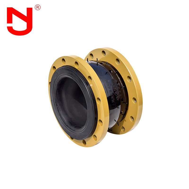 China FKM Flanged Rubber Expansion Joint Single Sphere High elasticity wholesale