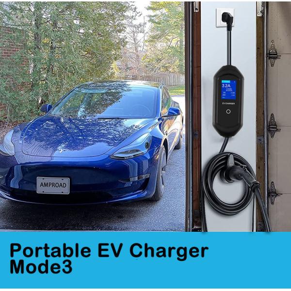 3.5kw 7kw Portable EV Charger Type 2 16A 32A