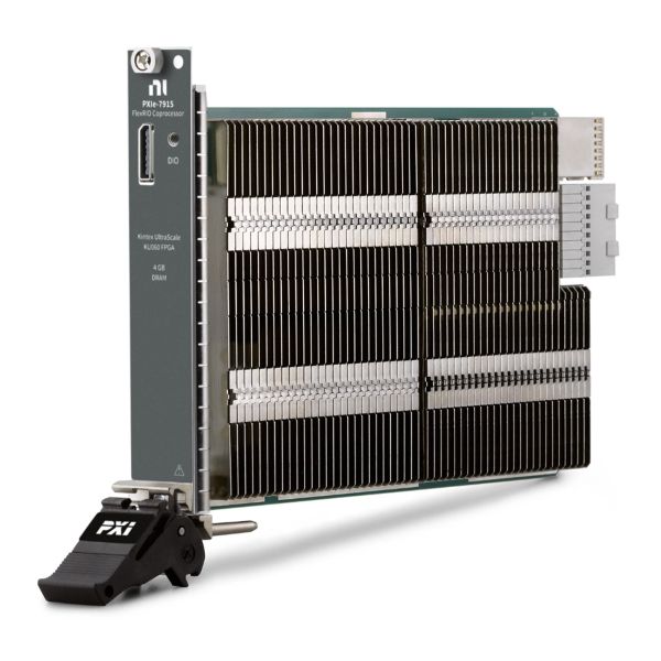 Customizable National Instruments PXIe-7915 PXI FlexRIO Coprocessor Module with Kintex UltraScale KU060 FPGA and 60 DMA Channels