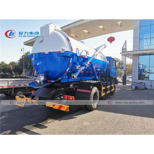 Dongfeng 170HP 10000L Vacuum Sewage Suction Truck