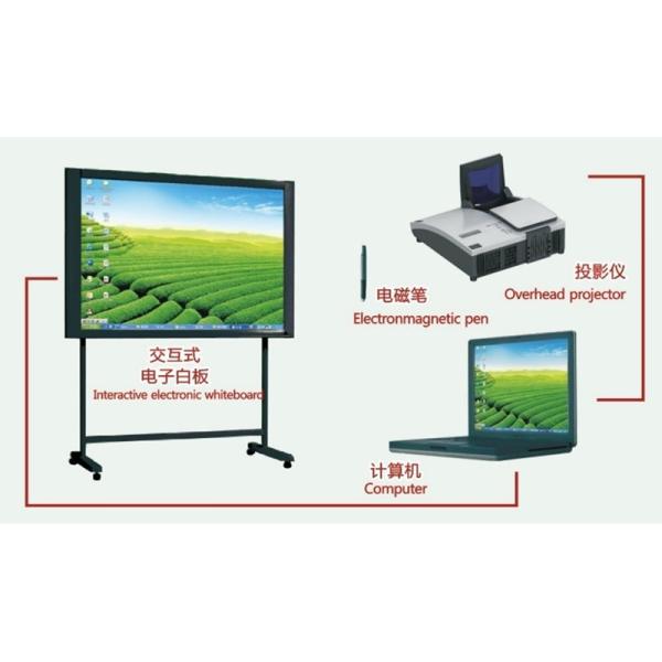 55 Inch LCD Interactive Touch Screen With IR Touch All In One PC 4K 3840*2160P