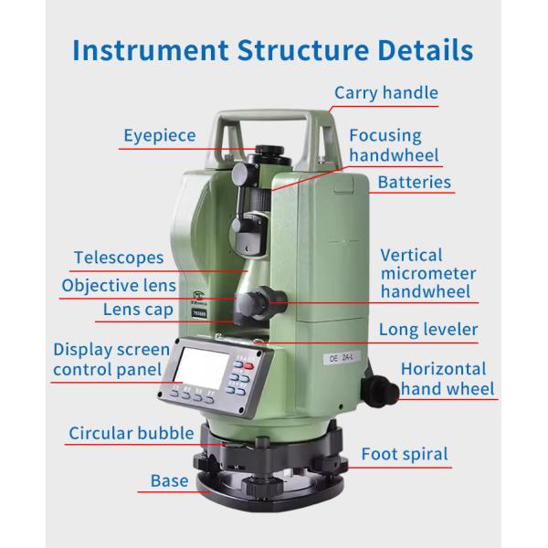Changzhou Geodetic Longitude And Latitude Laser Electronic Measuring And Mapping DE2A-L Upper And Lower Laser High Precision
