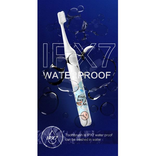 Adult Waterproof Electric Toothbrush IPX7 Ultrasonic Rechargeable Toothbrush