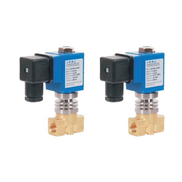 Compact Steam Diaphragm Solenoid Valve , PEEK Seal 24vac Solenoid Valve