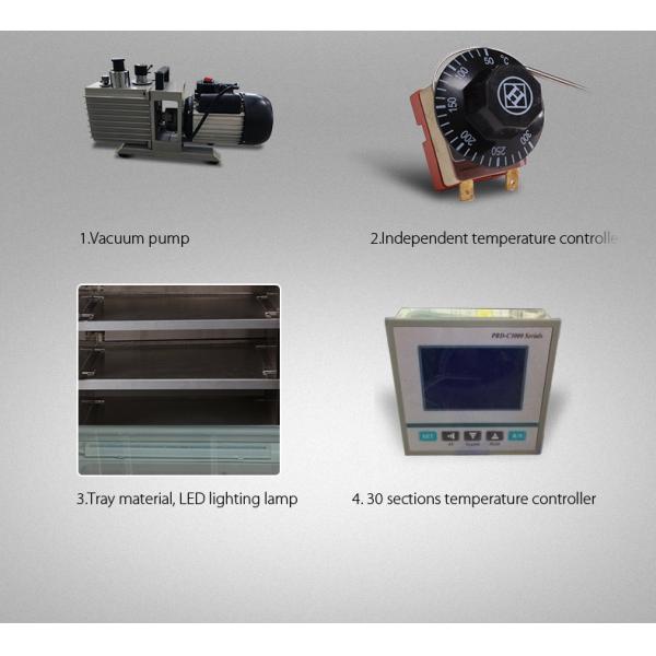 Industrial DZF Powder Vacuum Drying Oven Lab Vacuum Drying Equipment 500MM