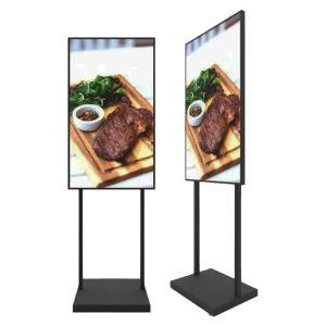 China 32/43/55inch Free Standing Digital Screen Customization Brightness on sale