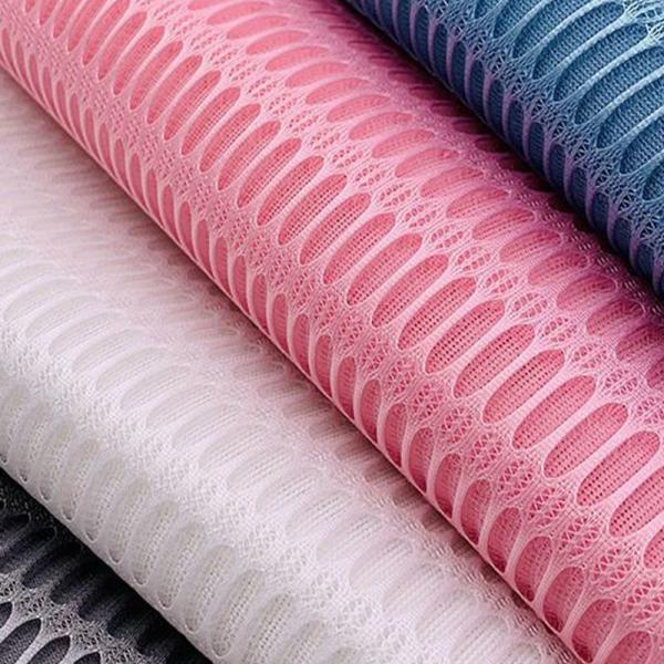 3mm Warp Knit Mesh Tear Resistant 3D Mesh Material 210GSM To 360GSM