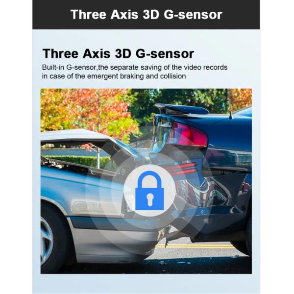 2K UHD Car Dash Cam GPS WiFi Car Camera Recorder 24H Parking Monitor