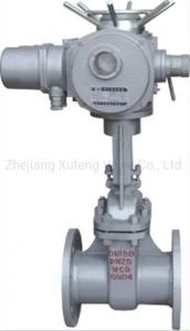 China Flange Connection Form Electric Carbon Steel Gate Valve Z940H for Chemical Industry wholesale