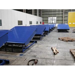 6t 8t 10t Dock Leveler Fixed Hydraulic Container Ramp