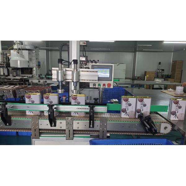 DADI 4L Olive Oil Packaging Container in Food Grade Metal Tin Container for Industrial Food Oil Can