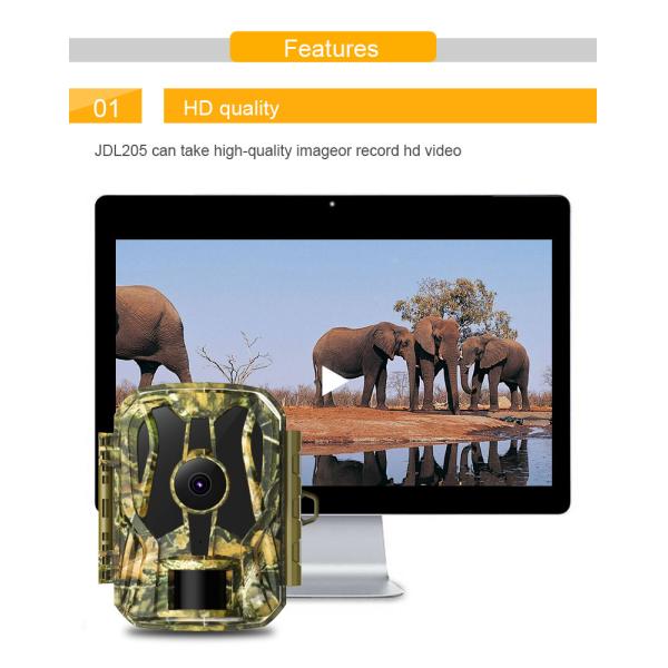 20mp Hunting Game Camera 1.5 Inch LCD Motion Activated 1080p Trail Camera