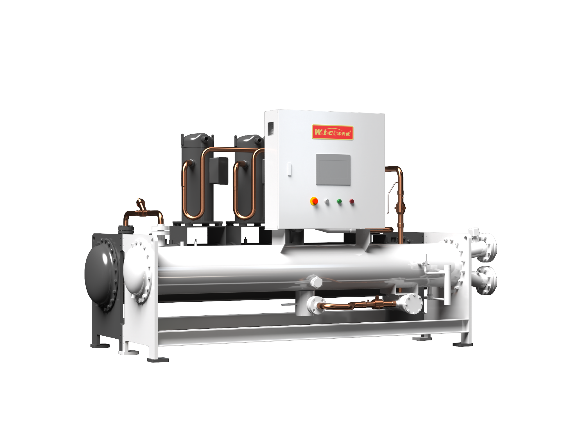 High-Efficiency Water-Cooled Chillers For Industrial Process Cooling