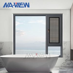 China 1.2mm Aluminium Casement Windows Swing Single Pane Casement Windows on sale