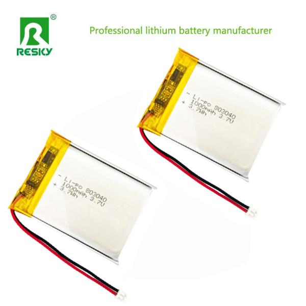 750mAh 3.7V Lithium Polymer Battery Cell 9x20x40mm
