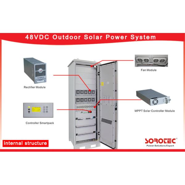 48VDC Solar DC Power System Built-in MPPT Solar Charge Controller with control monitoring