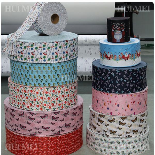 PP 19.5cm Non Woven Printed Fabric 30Gsm Shrink Resistant