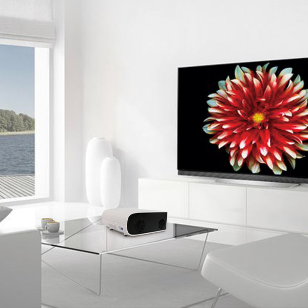 ROHS USB VGA AV HDMI Movie Room Full Hd 1080p Projector 1.4:1