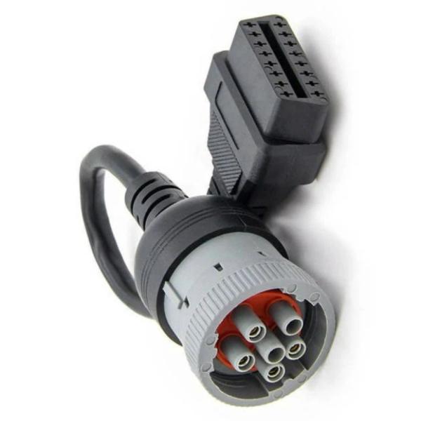 Compatible 6 Pin Connector Can-Bus Protocol Motorcycle OBD Wire Harness Diagnostic Adapter Cable