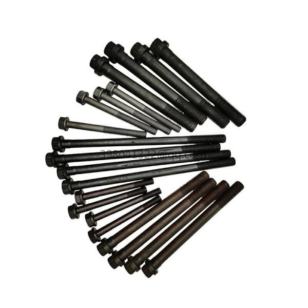 Engine Cylinder Head Bolt Set 12*130mm 6D107 for Cummins Engine Parts