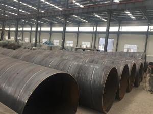 China ISO9001 Spiral Welded Steel Tubes For Oil / Gas Transportation wholesale