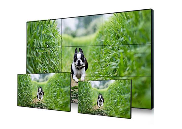 Public Advertising Touch Screen Video Wall Built - In Splicing Controller