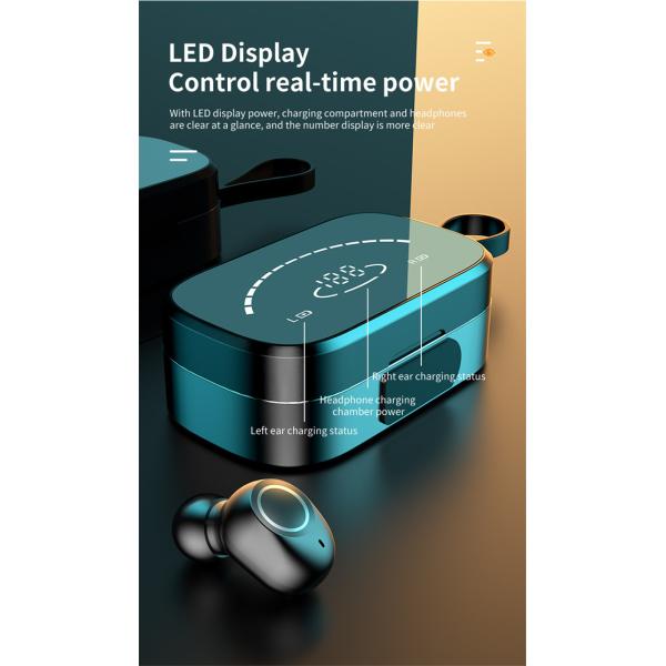 3500mAH In Ear Power Bank Earphones