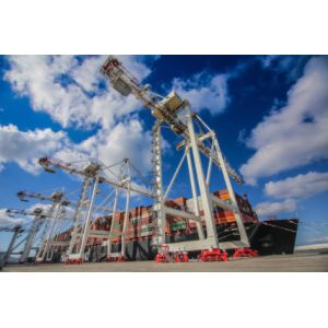 China Large Scale High Speed Harbour Portal Crane 5T To 80T Ship Loading Crane wholesale