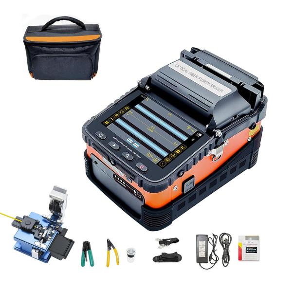 Quality AI-5 4 ​​motors fiber optic fusion splicer automatic fusion splicer fiber optic fusion splicer for sale