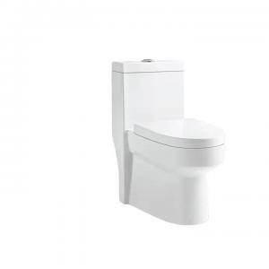 China Rimless Dual Flush One Piece Toilet Sanitary Ware Complete Toilet wholesale