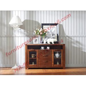 China Solid Wooden Dining Side Cabinet in Buffets & Sideboards on sale