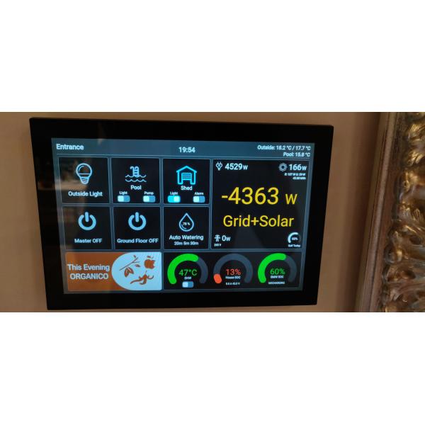 7'' POE RJ45 Wall Mount Android Tablet PC IPS Touch Screen NFC Reader LED Litght For Office