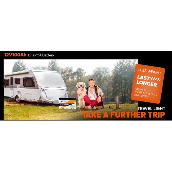 LiFePo4 Battery 12V 100Ah/200Ah Solar Battery For RV / Yacht