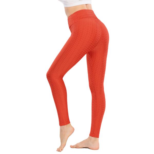 Solid Anti Cellulite Bum Lifting Leggings , Waist Slimming Booty Leggings