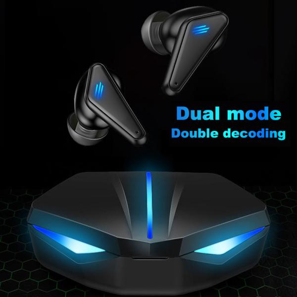 Low Latency HIFI Wireless Bluetooth Earphone Wireless Headphones Stereo Bass