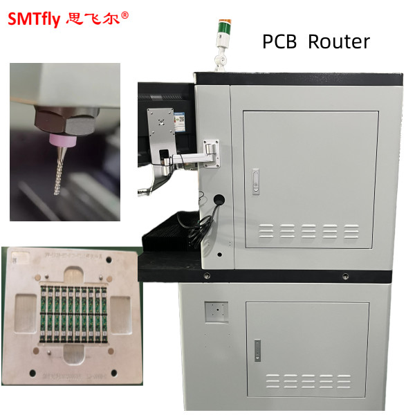 High-Speed PCB Router Machine with CCD Camera and Off-Line Editing