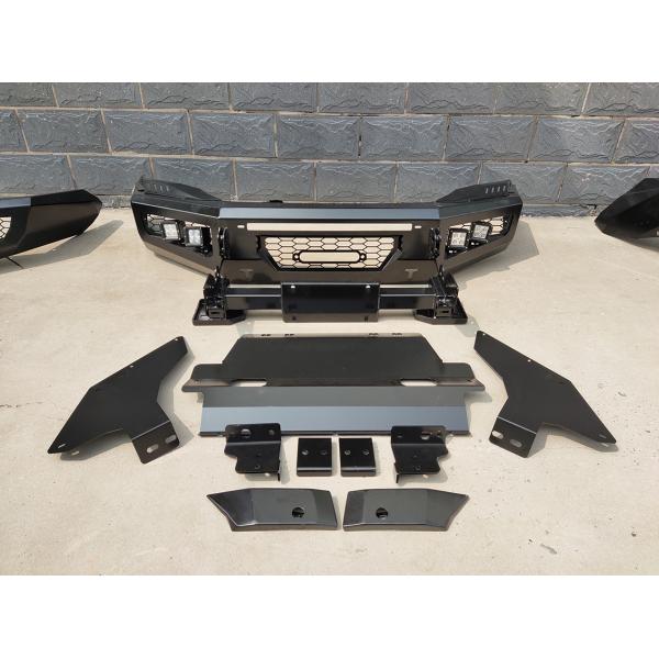 High- Powder Coating Steel Front Bumper for Toyota Hilux Winch Bull Bar Auto Parts