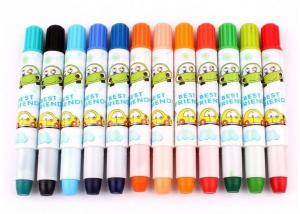 China 24 Colors Eco-friendly fancy  Non-toxic wax crayon set/ Cheaper 24 colors rotating body crayon for children wholesale