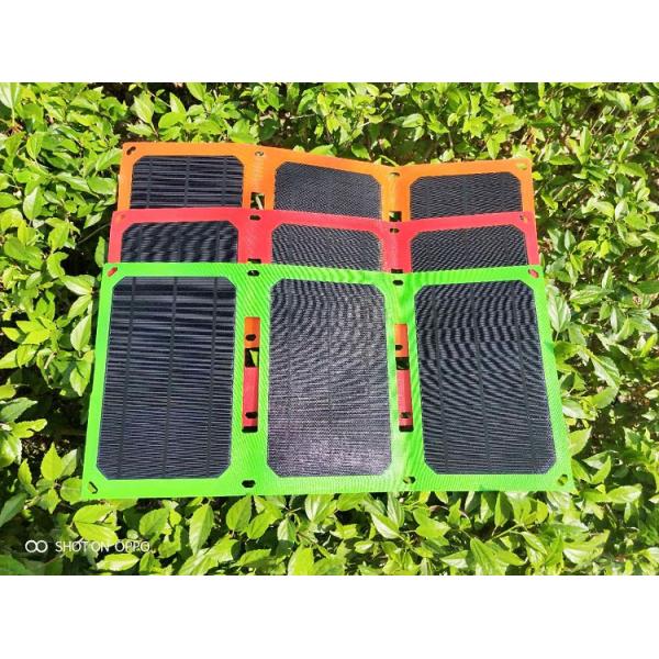 18W Portable Mini Solar Panels Waterproof Dual USB Charger For Outdoor Activities