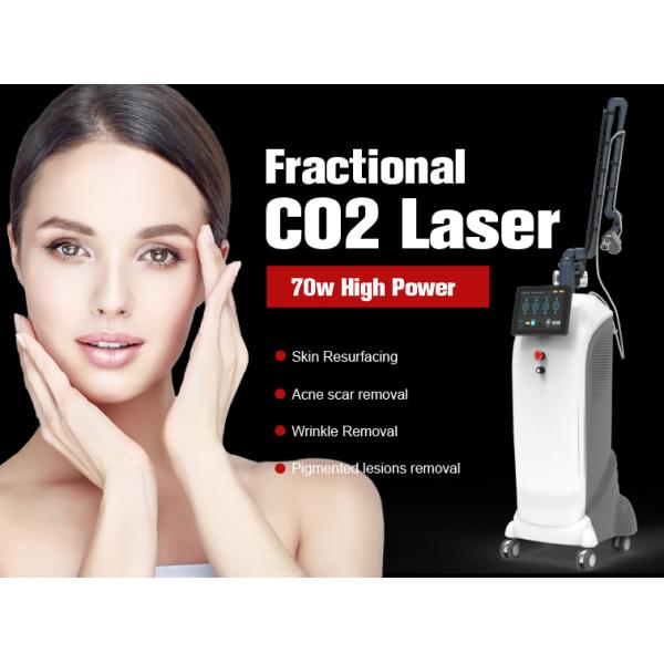 Skin Smoothing Fractional Laser CO2 Machine , Stationary Skin Resurfacing Machine