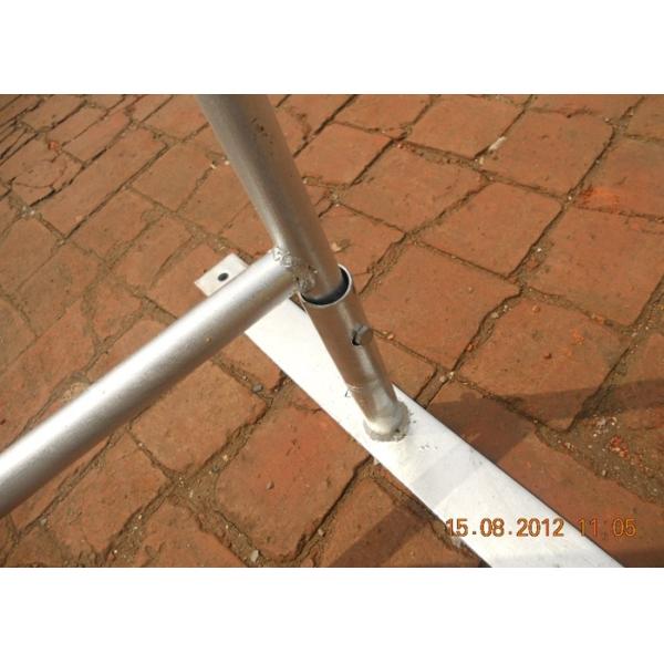 Powder Coated Event Crowd Control Barriers Customized Size For Road Traffic Safety