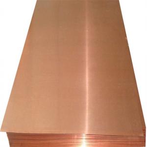China Red Copper China Factory OEM/ODM Customized Copper Sheet 99.90% cathode pure copper 3mm Brass Diameter Copper Plate wholesale