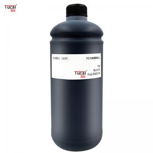 China Black 1000ml ink eco solvent epson print ink Film Plate Making Ink for Epson printer on sale