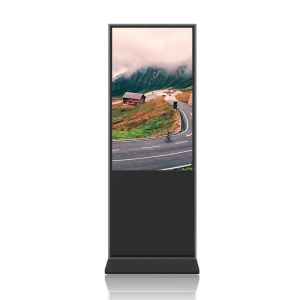 China Advertising Display Billboard 350cd/m2 Touch Screen Digital Signage Kiosk on sale